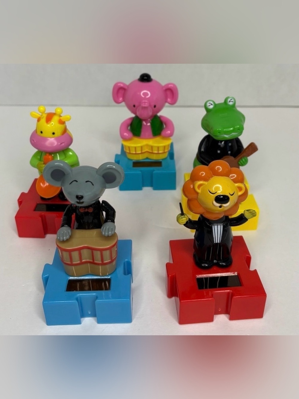 ANIMAL BAND SOLAR POWERED TOYS